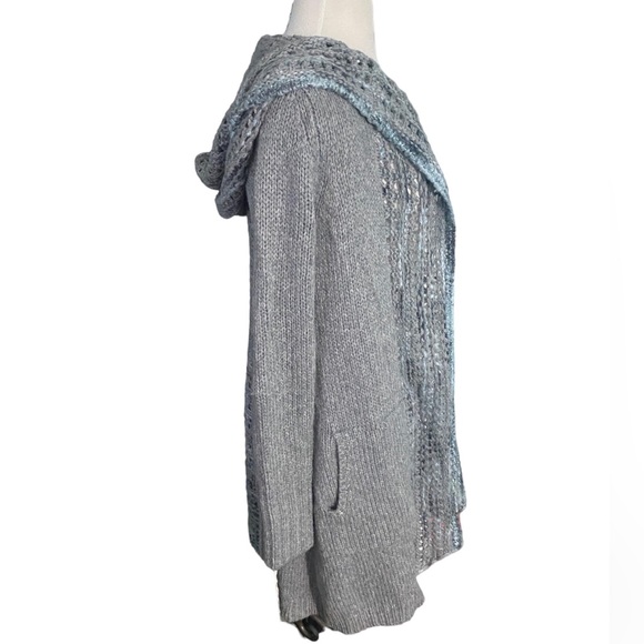 Anthropologie angel of the north gray cardigan sm - Picture 2 of 4
